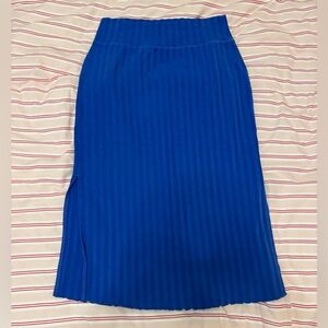 Aerie Vibrant Blue Pencil Skirt